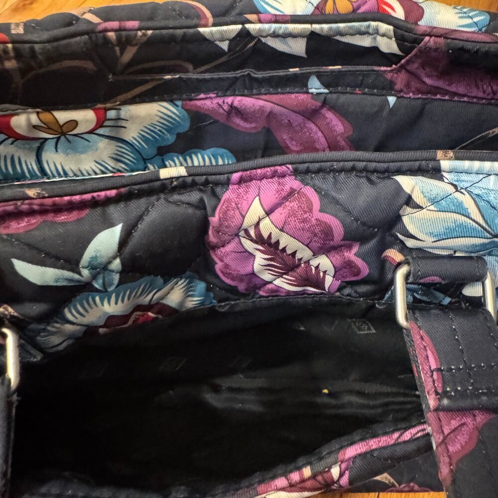 Vera Bradley Mayfair in Bloom Tote - Picture 8 of 11